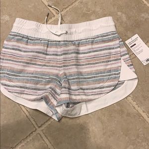 Cabo beachside linen shorts athleta